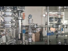 304 Химический стеклянный реактор из нержавеющей стали, лабораторный реактор с рубашкой, кристаллизатор, дистиллятор